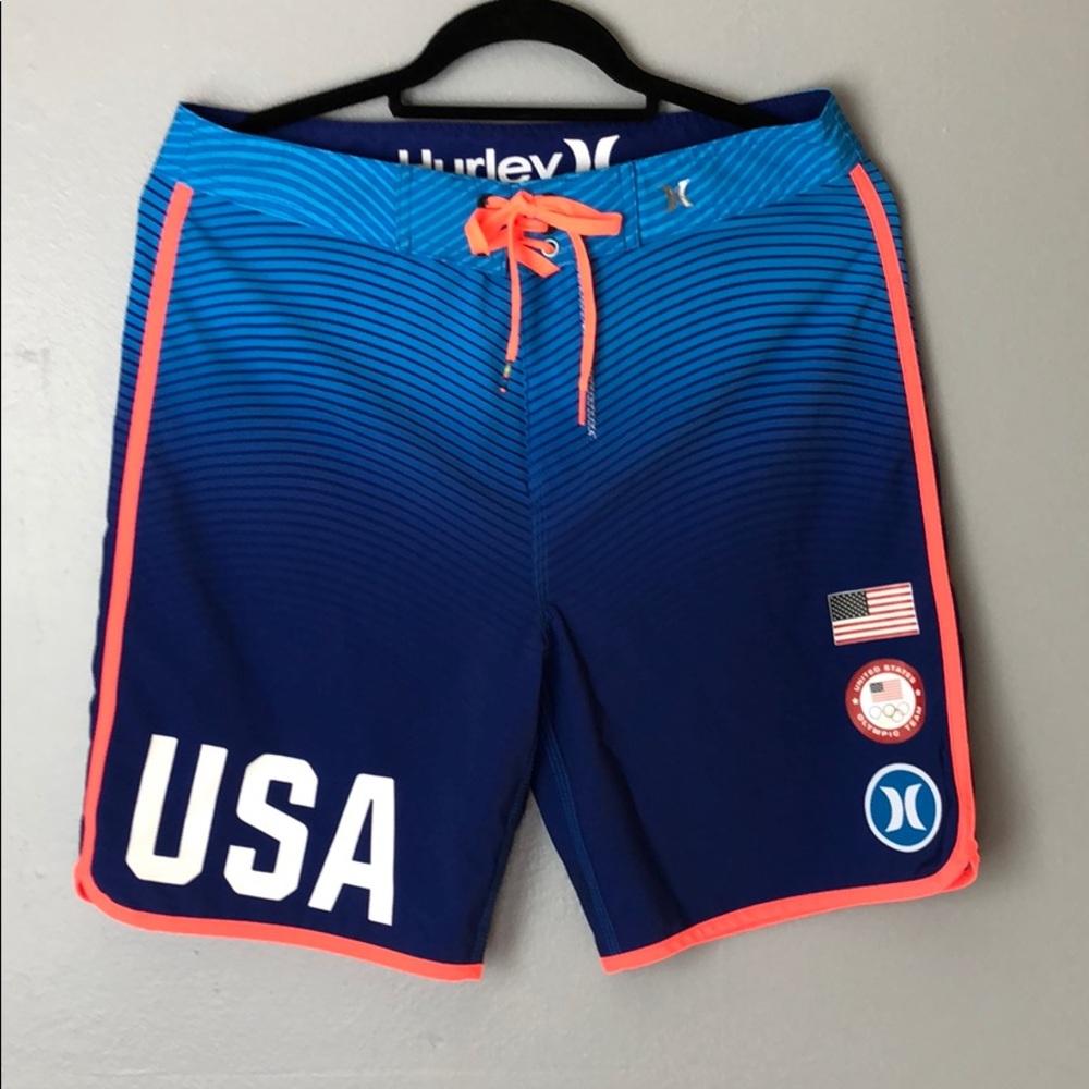 Men’s USA Hurley board shorts SIZE 30